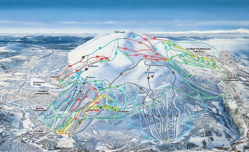 Trysilfjellet Leilighetshotell 外观 照片